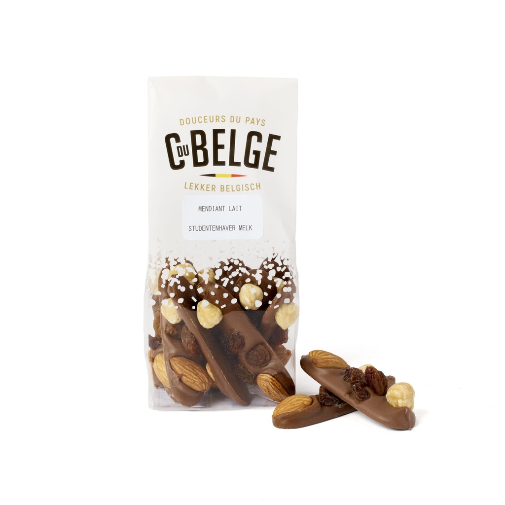 AMBACHTELIJKE CHOCOLADE MENDIANTS MELK PF